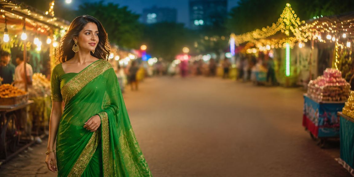 গাজীপুরে ক্যাসিনো অ্যাপ ব্যবহার করছেন একজন ব্যবহারকারী শাড়িতে